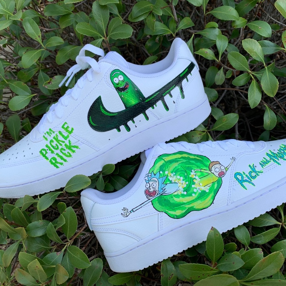 Rick and Morty Custom Nike Air Force 1 Nike